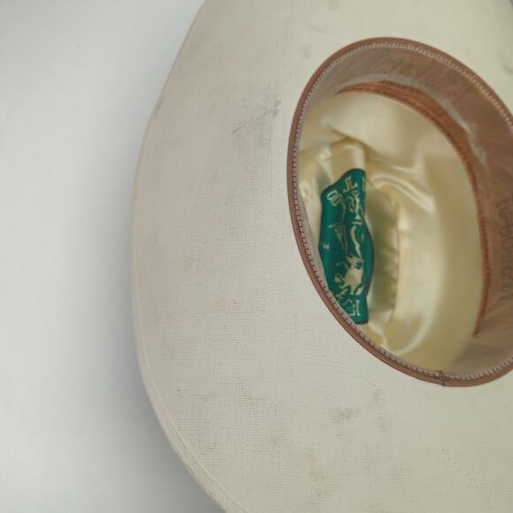 Ojeda Hats 7 1/8 Usa 57 Mex Cowboy Hat Somos Tu Sombra! Made In Mexico - Picture 11 of 16